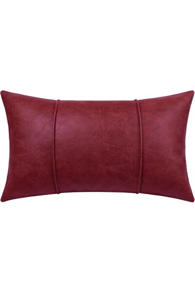 BRAWARM By Pramorn Decorative Leather Pillow Covers in Dark Brown Color 12X20...