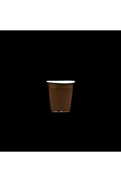 Hotpack Coffee Cup 4 oz, Brown - 100 Pieces