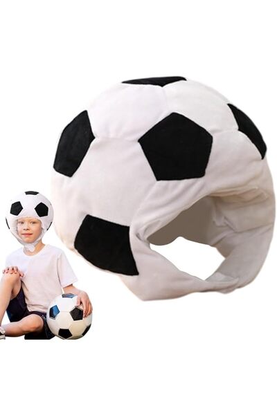 TERRIFI Soccer Costume Hat, Soft Novelty Sports Headwear, 30x40cm Funny Photo...