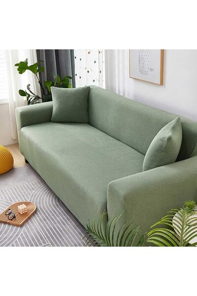 GENERAL Stretch Sofa Covers - Spandex Non Slip Couch Sofa Slipcover, Soft wit...