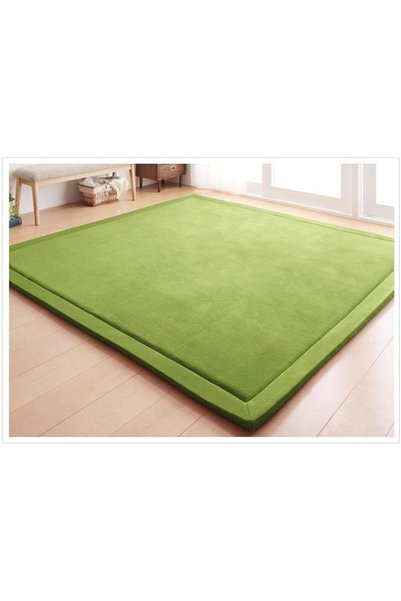 GENERAL Children's Crawling and Playing Mat Made of Coral Velvet Fabric, Suit...