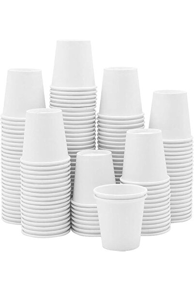 Habbaa White Paper Cups 3oz | Eco Friendly Disposable Cups | Hot & Cold Drink...