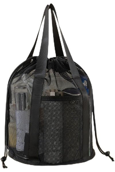 Generic Shower Tote Bags Portable Waterproof Pouch Organizer Storage Mesh