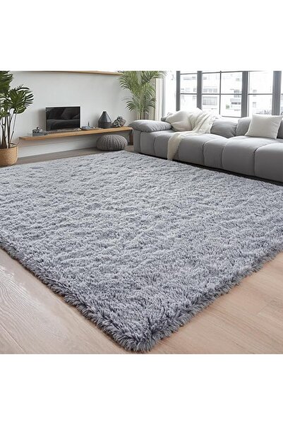 GENERAL Chikrak Soft Velvet Design Area Rug for Living Room and Bedroom 4X6 F...