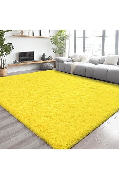 GENERAL Chikrak Soft Velvet Design Area Rug for Living Room and Bedroom 4X6 F...