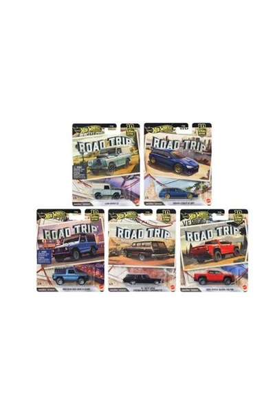 HOT WHEELS Premium Car Culture Road Trip Set