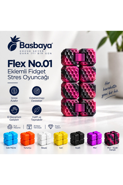 Eklemli Fidget Stres Oyuncağı