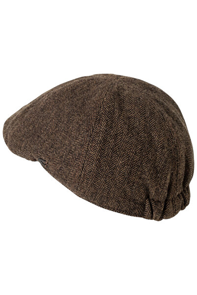 Camel Active Flat Cap with wool look Ανδρική Τραγιάσκα με μάλλινη εμφάνιση co...