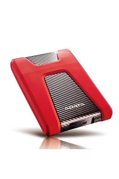 Adata External HDD HD650, 1TB, Red, USB 3.1