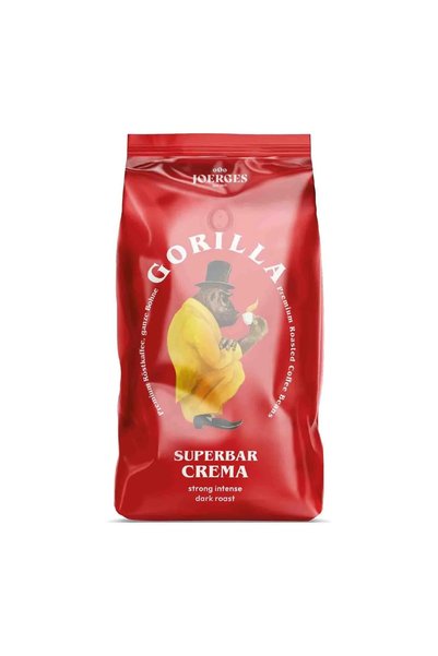 Joerges Espresso Gorilla Superbar Crema Strong Intense Dark Roast Coffee Bean...