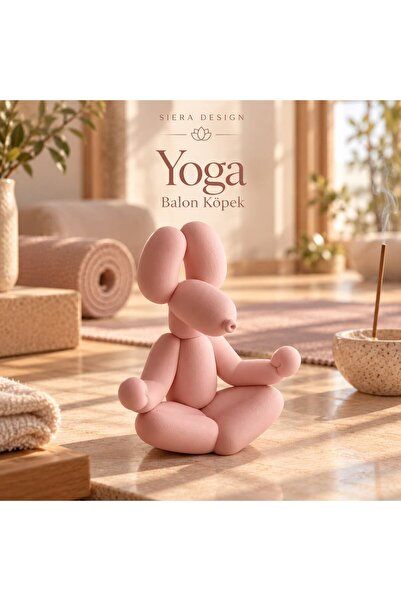 Yoga balon köpek figür