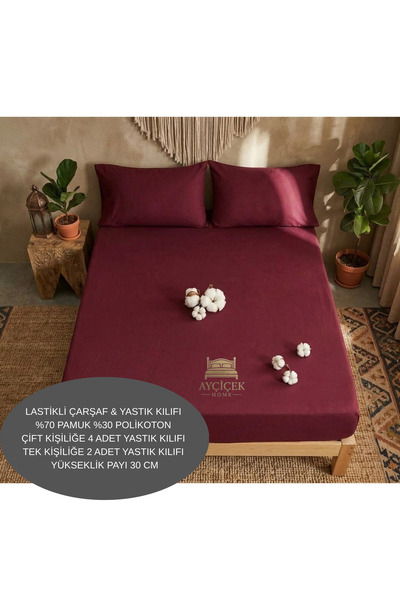 ayçiçek home JEDNODIELNI SET PLATNA ZA KREVET 120/200 VELIČINA KREVETA 2 JAST...