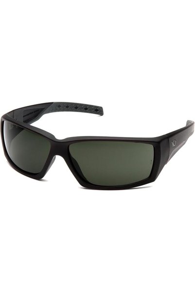 Venture Gear Overwatch Shooting Safety Sunglasses, Black, Forest Gray Anti-Fo...