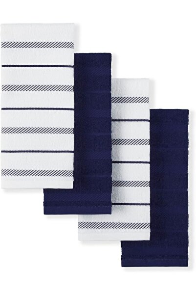 KitchenAid Culinary Tools KitchenAid Albany Kitchen Towel 4-Pack Set, Milksha...
