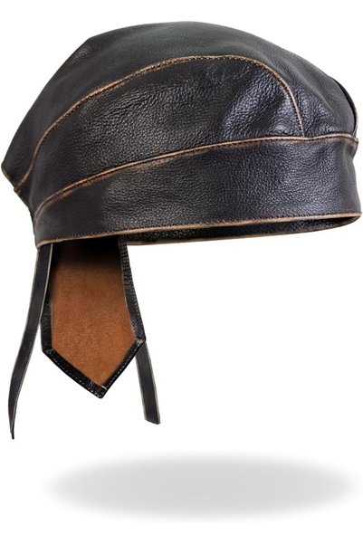 Hot Leathers HWH1059 غطاء رأس كيب آند بير آرمز (أزرق)