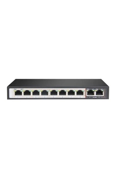 coredata ODS-8P2U 10/100 8+2 POE SWİTCH
