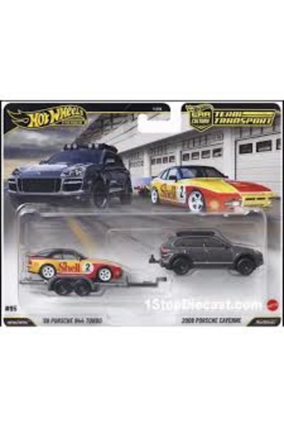 HOT WHEELS Team Transport Porsche Set
