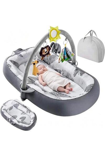 GENERAL Portable Baby Nest, Portable Infant Support Cushion for Newborn 0-24 ...