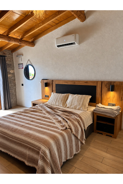 Home غطاء سرير من الموسلين مقاس 220x240 سم، مزدوج، 4 طبقات، مصنوع من الموسلين بنسبة 100% قطن ناعم وقابل للتنفس.