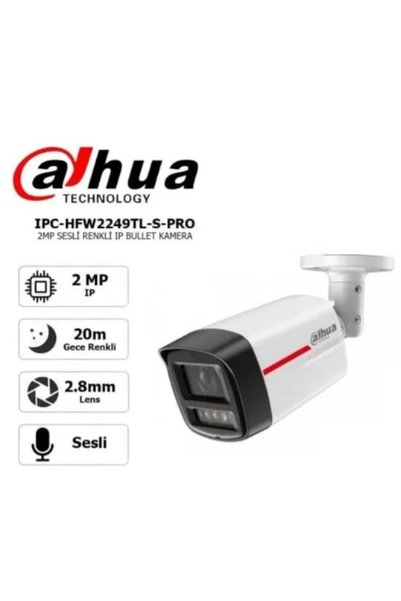 DAHUA DH-IPC-HFW2249TL-S-LED-0360B-PRO 2MP WizColor