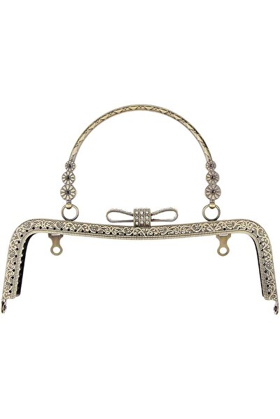 GENERAL Metal Purse Frames Clutch Handle Bag Kiss Clasp Lock DIY Craft Handma...