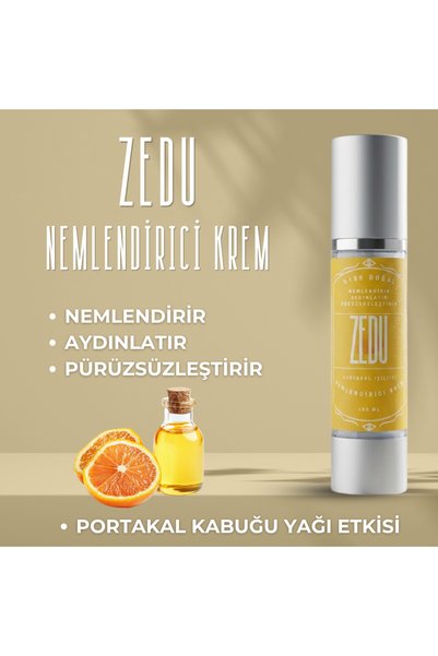 ZEDU Nemlendirici & Aydınlatıcı & Pürüzleştirici Bakım Onarım Cilt Kremi - Po...