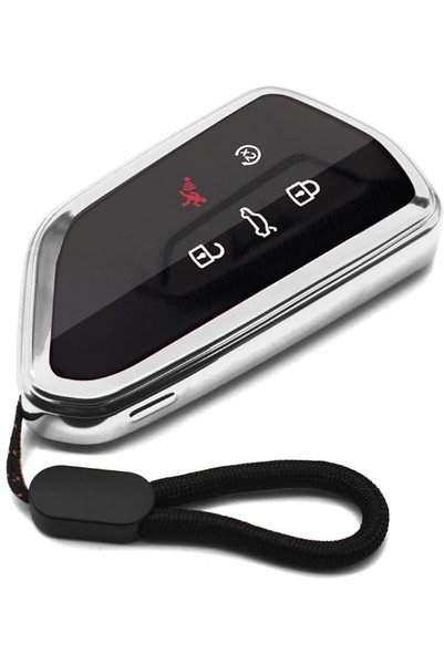GENERAL غطاء حافظة مفتاح MECHCOS مناسب لسيارات فولكس فاجن ID.4 أطلس MK8 GTI ج...