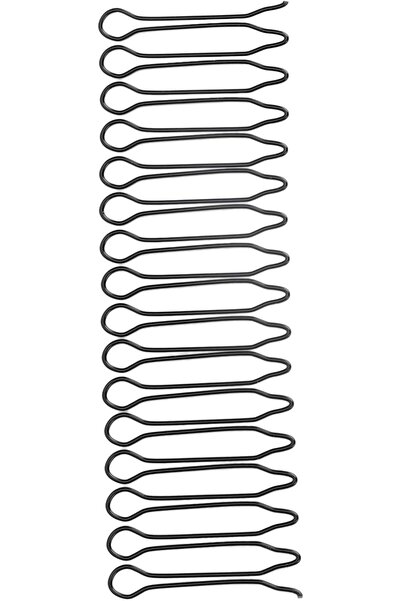 GENERAL Wire Twist Hair Clip Comb Set of 11pcs with Anti Slip Design for Brid...