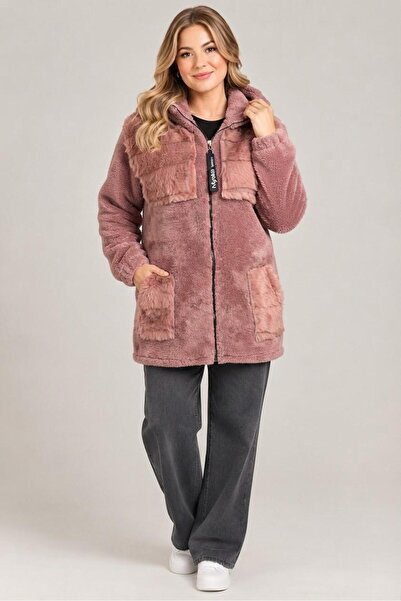 Orly More Peluş Teddy Fermuarlı Ceket