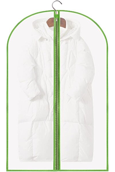 GENERAL 5 Pieces Clothes Bags for Hanging Clothes, Plastic Protective Cover f...