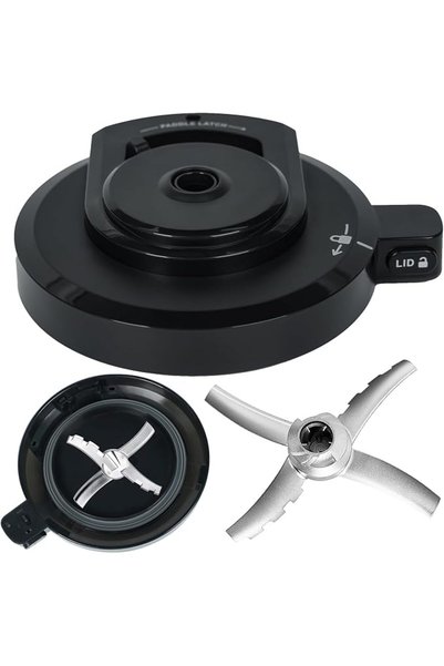 GENERAL Outer Bowl Lid with Paddle for Ninja NC501 NC500 Deluxe Ice Cream Mak...
