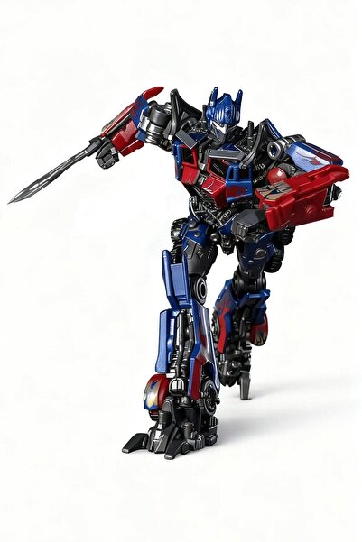 PopŞeker Transformers TF3 Optimus Prime Model Kiti | 6+ Yaş | 11 cm Aletsiz M...