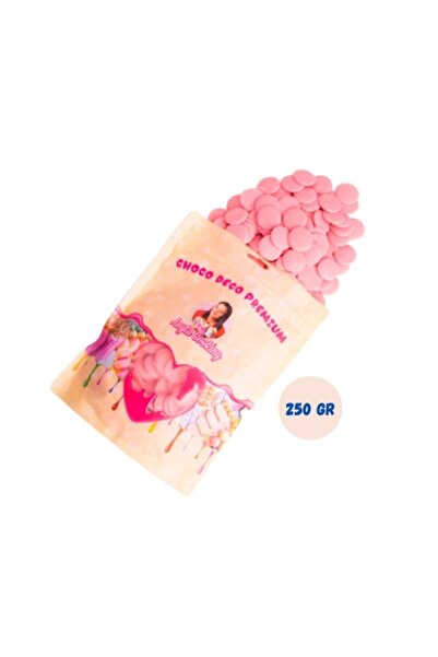 Anyta Cooking Choco Deco Premium (Deco Melts) - 250γρ - Ροζ - γεύση φράουλας