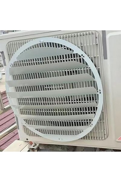 Generic غطاء مكيف الهواء الخارجي - حاجز هواء من الفولاذ المقاوم للصدأ، واقي م...
