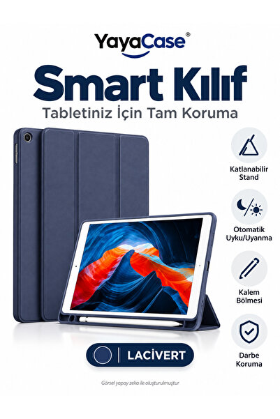 MatePad 12X ile Uyumlu Smart Katlanabilir Standlı Tablet Kılıfı