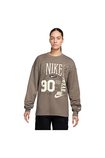 Nike Γυναικείο Αθλητικό Φούτερ Στυλ Δρόμου S