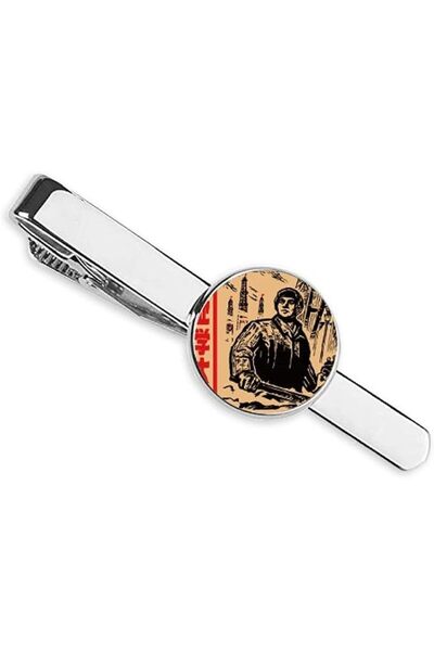 GENERAL Hammer Tower Lamp China Worker Necktie Tie Clip Bar Business Man