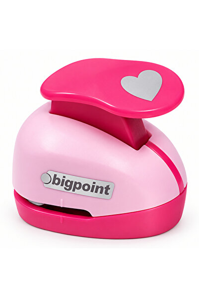 Bigpoint Shaped Hole Puncher 2.5 cm Heart