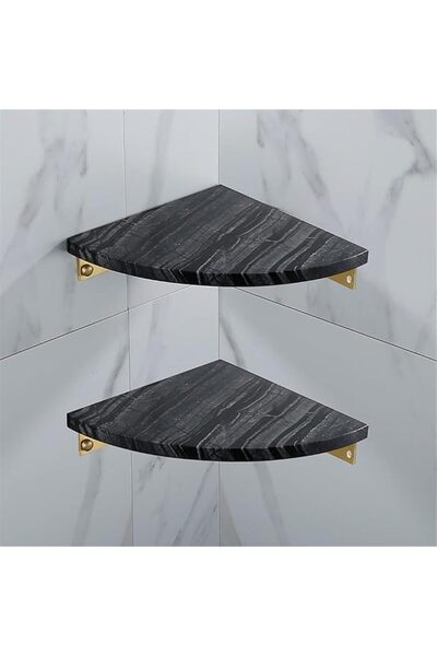 Generic Luxury Natural Marble Towel Rack, Bathroom Towel Holder, Tissue Holde...
