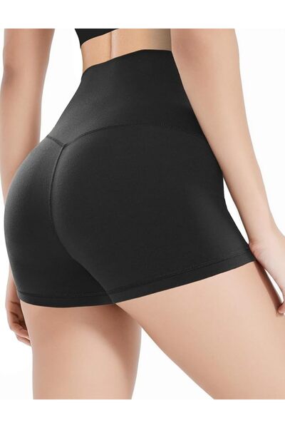GENERAL 2 Pack High Waisted Spandex Shorts for Women, 2.5" Slip Shorts for Yo...