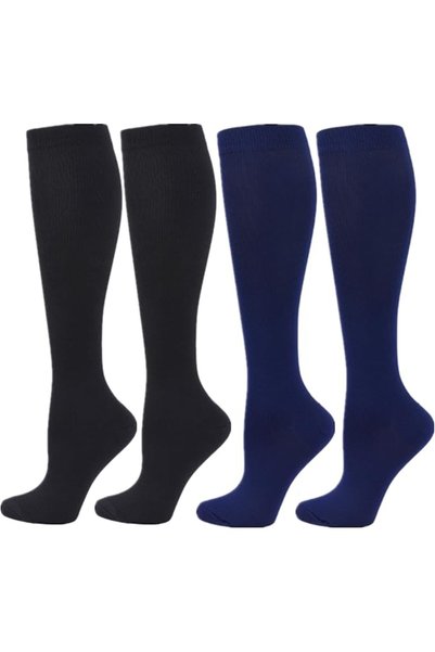 Zingso Compression Socks for Women Men, 2/3/4/6 Pairs 20-25mmHg Knee Socks Co...