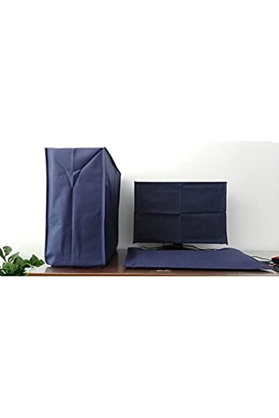 GENERAL 3 Pieces Computer Dust Cover Monitor + Keyboard+ Computer Host Pc Dus...