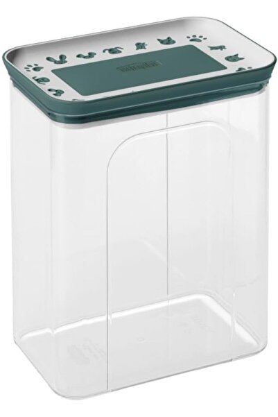 Stefanplast Cat & Dog Snackbox Airtight Stefan Plast - 2.2 L - green