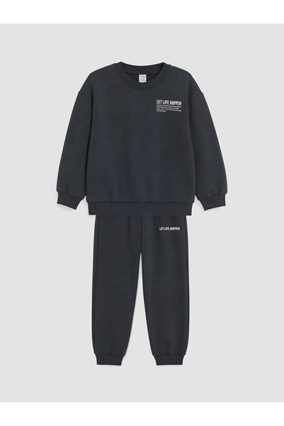 LC Waikiki Printed boy's suit
