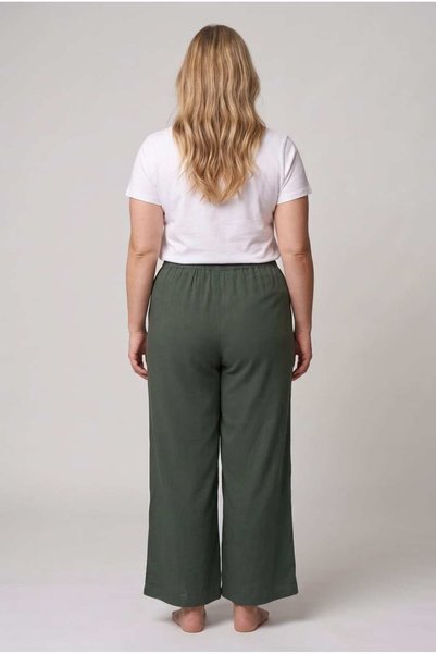 MORRO Pantaloni de pijama pentru femei, mărime mare, cu talie elastică, cu șireturi, cu picior larg, croială confortabilă