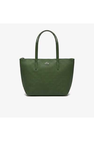 Lacoste Small L.12.12 Women's Green Shoulder Bag