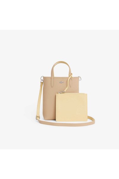Lacoste Anna Women's Beige Shoulder Bag