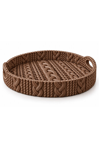 Generic Brand Decorative Presentation Tray with Knitted Look