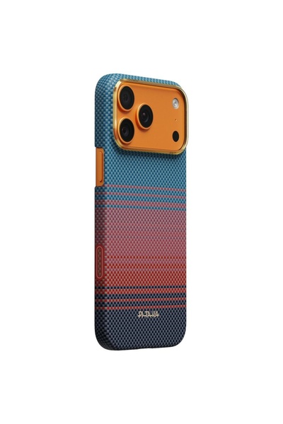 PITAKA Husă Edge Case California Dream 03 pentru iPhone 17 Pro Max apus de soare