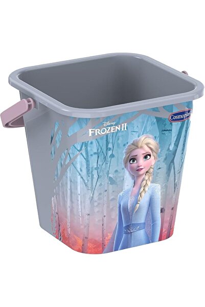 Cosmoplast دلو رمل مربع للأولاد من ديزني ميكي والأصدقاء سعة 3 لترات مع مقبض